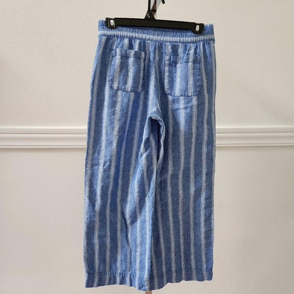 Old Navy Blue and White Striped Pants - Picture 10 of 11